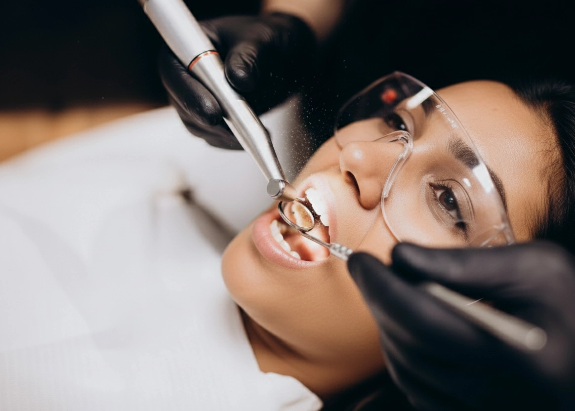 Ultrasonic Scaling and Polishing